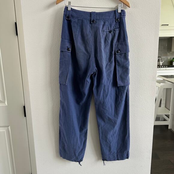 The Great. THE CONVOY PANT Vintage Blue New Size 26 - Picture 9 of 9